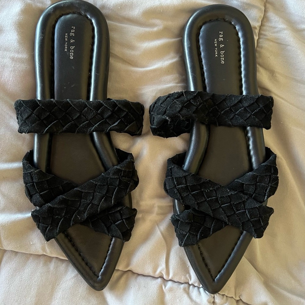 Rag & Bone Lewis suede sandal size 39